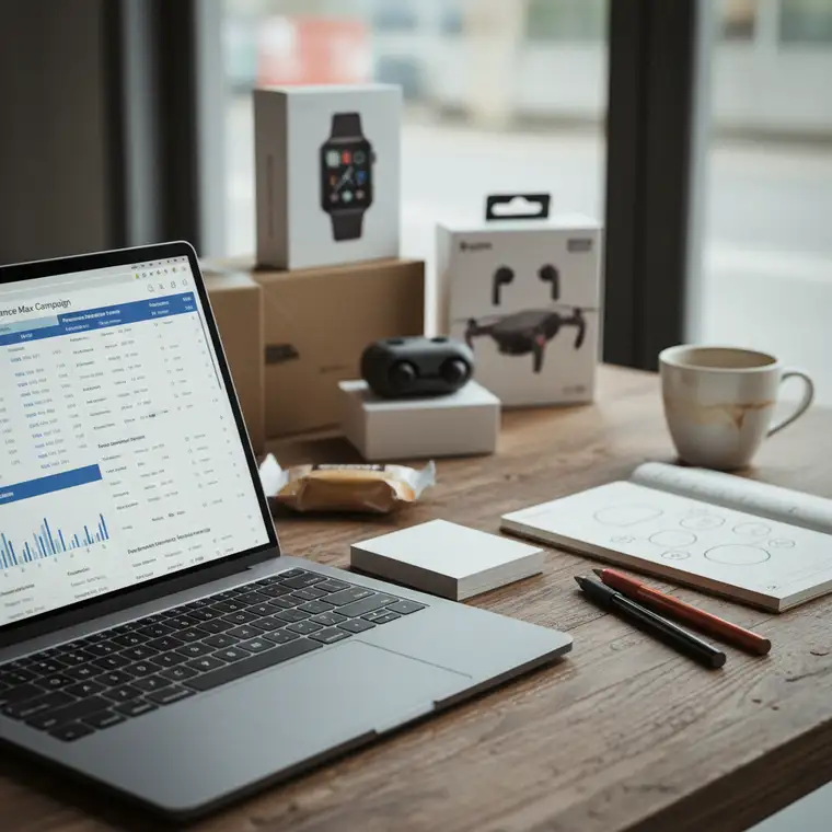 Ile kosztuje 30 dniowy test Performance Max w sklepie z elektroniką