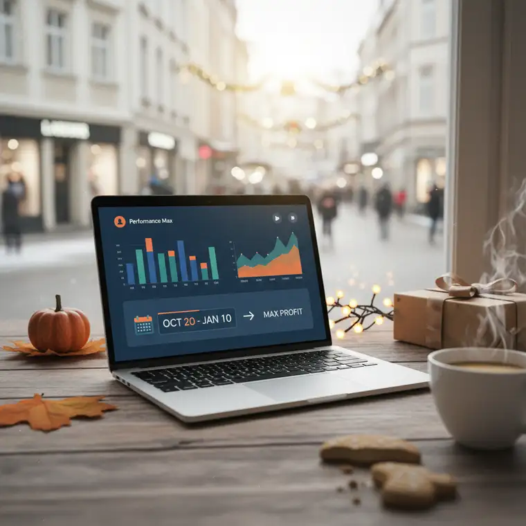 Performance Max dla sklepów sezonowych kiedy włączać i wyłączać