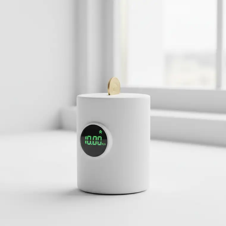 Strategiczne planowanie budżetu dziennego kampanii brandowej w nowym sklepie internetowym na ekranie laptopa i notatniku, skupienie na nazwie marki i jej widoczności online