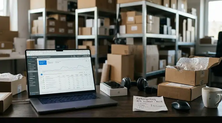 Koszt kampanii remarketingowej Google Ads dla sklepu z elektroniką