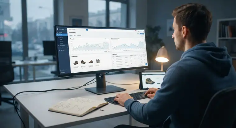 Diagnostyka w Google Merchant Center pokazująca błędy produktów, których poprawa przywraca widoczność ofert w kampaniach Performance Max