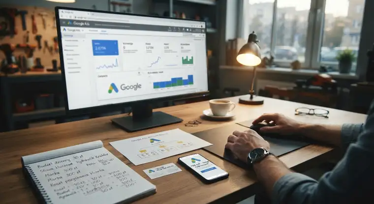 Google Ads w małej firmie - porównanie kanałów reklamowych i kosztów pozyskania klienta w praktyce online