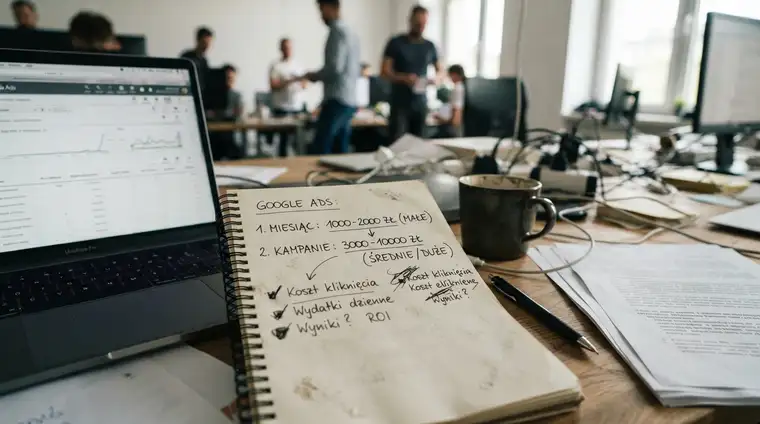 Ile kosztuje Google Ads miesięcznie przy różnych modelach kampanii